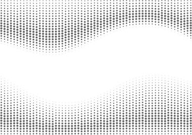 Grey halftone background. clipart