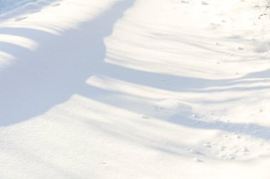 Doğal kar doku beyaz arka plan