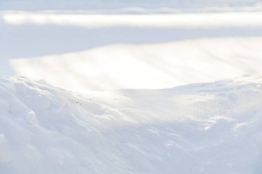 Doğal kar doku beyaz arka plan