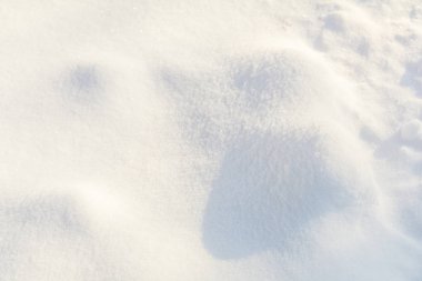 Doğal kar doku beyaz arka plan