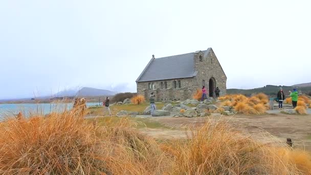 Καλός ποιμένας της εκκλησίας Νέα Ζηλανδία — Αρχείο Βίντεο