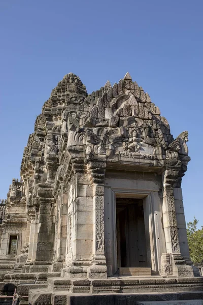 Prasat hin pimai wichtiges historisches Ziel siter in nakor — Stockfoto