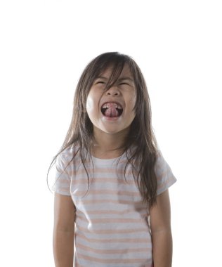 güzel Asyalı çocuklar yüz oyun 