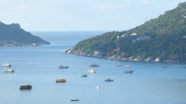Koh tao ve koh nangyuan ada hedef seyahat en popüler Güney Tayland