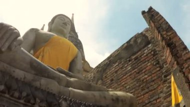 Tayland eyaleti Wat yai chaimongkol ayutthaya