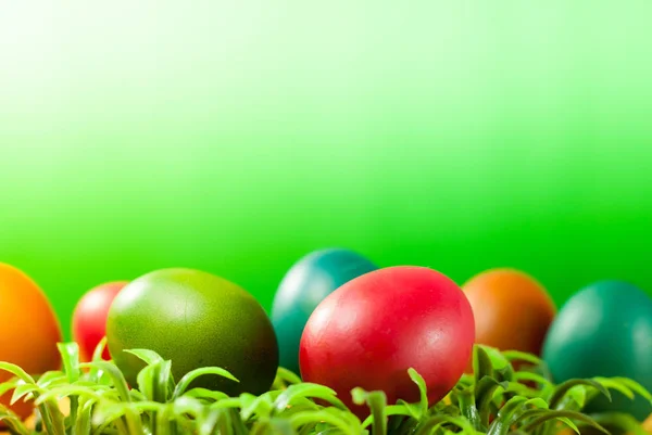 Paskalya yumurtası aydınlık günü süslüyor.