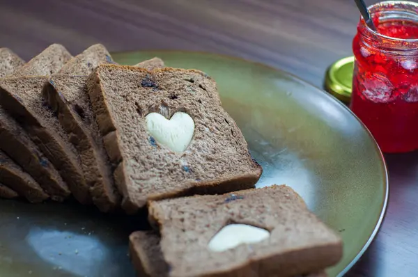fotoğraf aşk lezzetli dilim ekmek