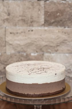 Kremalı kakao Mus cheesecake