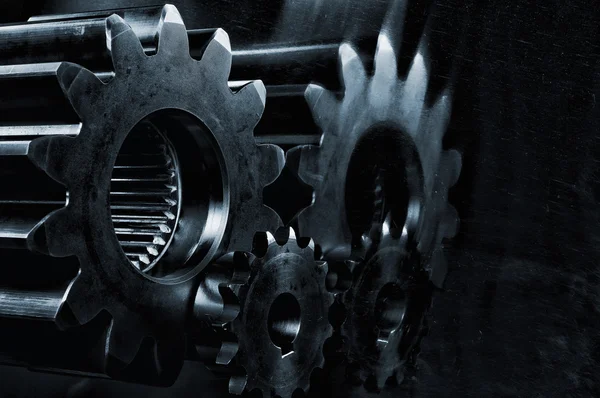 Titanium gears och kugghjul — Stockfoto