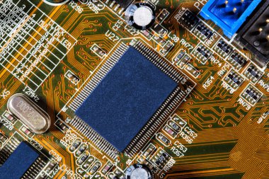 Ginat mikro-çip ve bilgisayar anakart