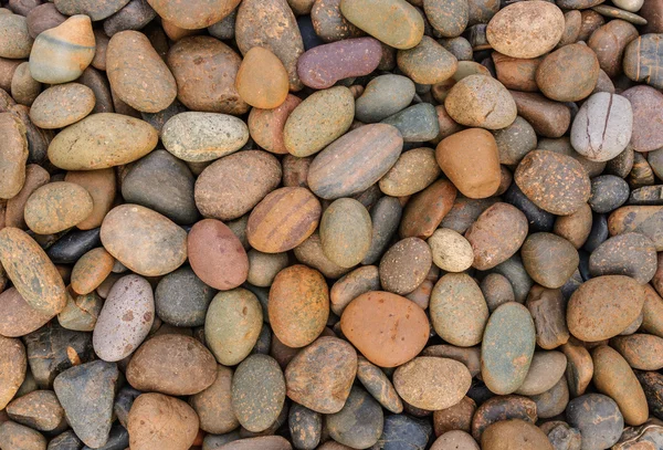 Padrão de soalho decorativo de uma pedra de cascalho — Fotografia de Stock