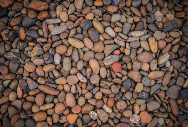 Padrão de soalho decorativo de uma pedra de cascalho — Fotografia de Stock