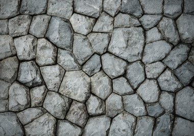 Granit taş duvar yüzeyi