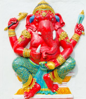 Tanrı'nın başarı 26-32 duruş. Hint veya hindu Tanrı ganesha ava