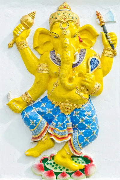 God of success 31 of 32 posture. Indian or Hindu God Ganesha ava — Stock Photo, Image