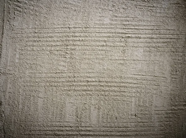 배경과 텍스처의 부드러운 회반죽된 벽 난 그린 시멘트 — 스톡 사진