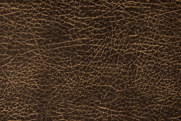 Background and texture of brown leather sheet — Stock Photo, Image