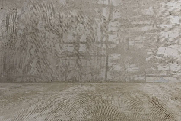 Hintergrund und Struktur der Regalwand aus grobem Zement Mauerwerk — Stockfoto