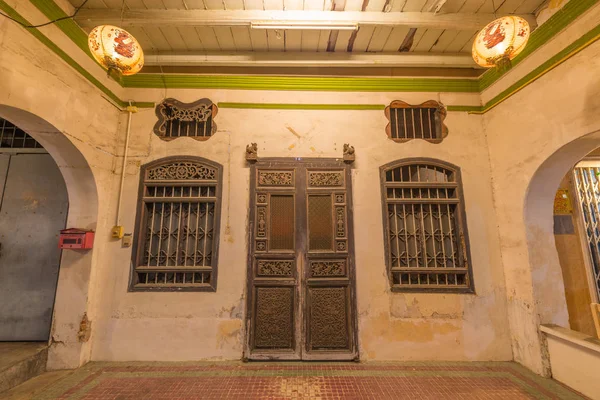 Casco antiguo hace 100 años, estilo arquitectónico Sino Portugués en Ph —  Fotos de Stock