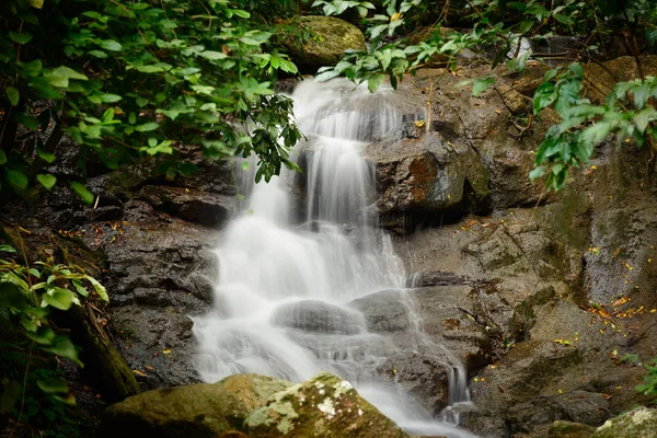 Beautiful of Kathu Waterfall at Phuket province Thailand. — Stock Photo, Image