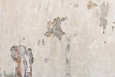 w beyaz beyaz arka plan ve doku üzerinde soyulması boya, alçı