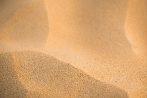 Texture of  sand pattern on a beach in summer — Stock Photo, Image