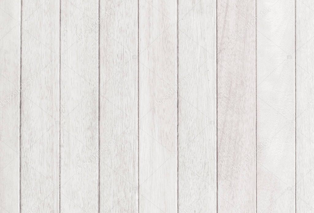 close up background and texture of decorative teak wood striped on surface wall