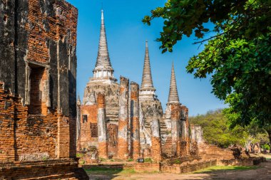 Eski Tapınak Mimarisi, Wat PhraSrisan Ayutthaya Eyaleti, Tayland, Dünya Mirası Bölgesi