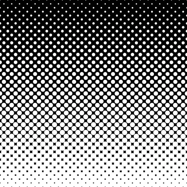 Monochrome halftone abstract background — Stock Vector