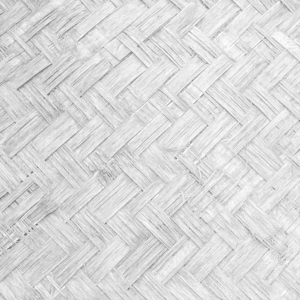 Fundo Branco Textura Bambu — Fotografia de Stock