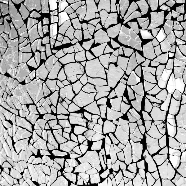 Cracks Texture White Background Design — Stock Photo, Image