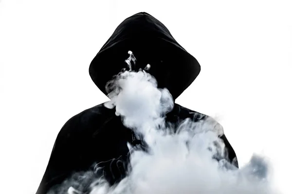 Vape μαύρο καπνό — Φωτογραφία Αρχείου