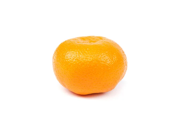 Meyve bir mandalina beyaz bir arka plan üzerinde. — Stok fotoğraf
