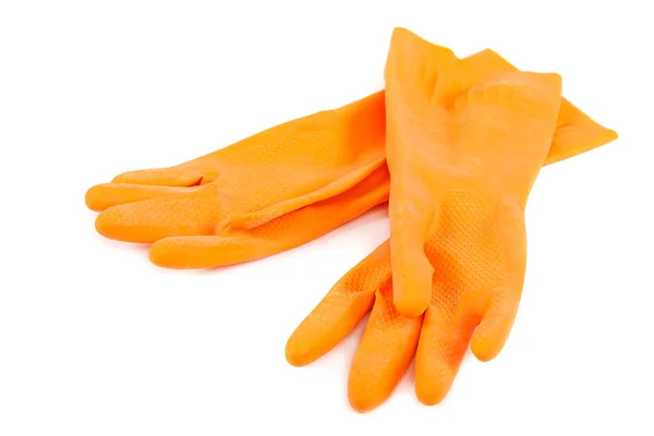 Rubber glove isolated on a white background — Stock Photo, Image