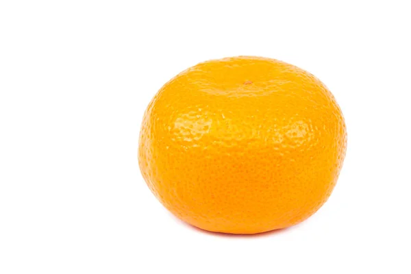 Früchte einer Mandarine auf weißem Hintergrund. — Stockfoto