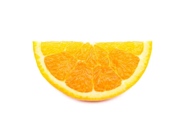 Beyaz arka plan üzerinde izole portakal meyvesi — Stok fotoğraf