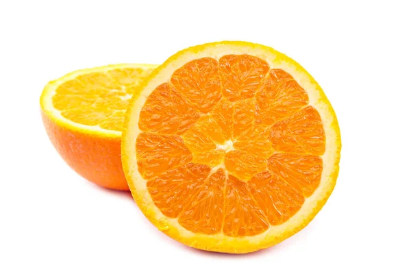 Fruto de naranja aislado sobre fondo blanco — Foto de Stock