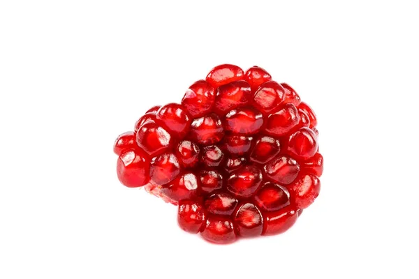 Pomegranate fruit isolated on the white background — Stock Photo, Image