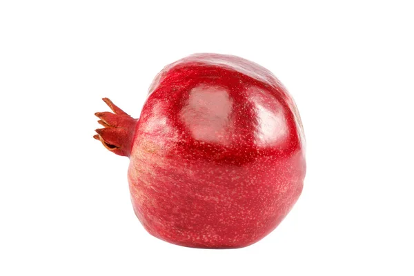 Pomegranate fruit isolated on the white background — Stock Photo, Image