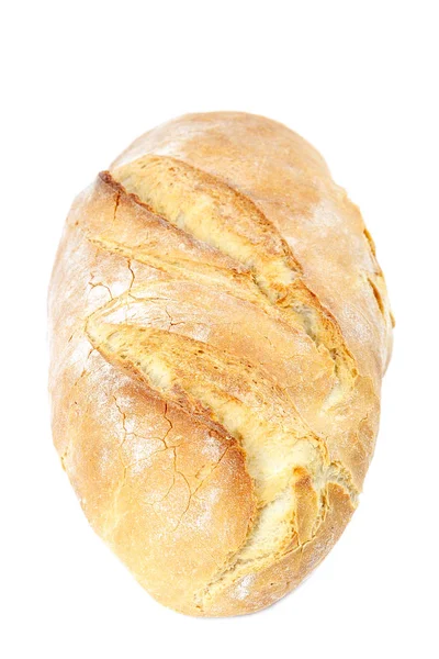 Pane di grano su sfondo bianco . — Foto Stock