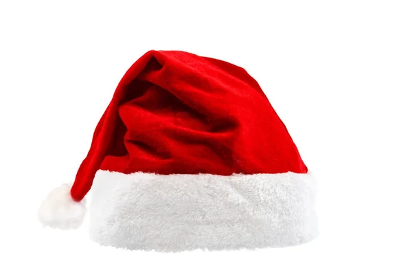 Santa Claus Hat isolated on white background — Stock Photo, Image
