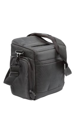 Beyaz bir arka plan üzerinde izole fotoğraf çantası