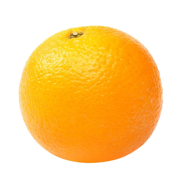 Beyaz arka planda izole edilmiş taze portakal meyvesi — Stok fotoğraf