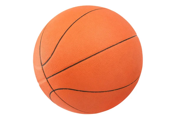 在白色背景上孤立的篮球球 — 图库照片