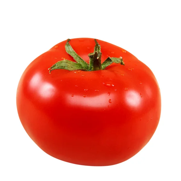 Świeże Owoce Pomidora Drewnianych Deskach — Zdjęcie stockowe