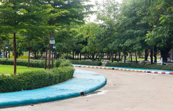 Ağaç yolu arka plan manzarası