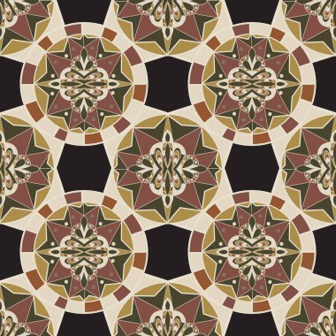 Kaleydoskop Seamless Modeli Özet