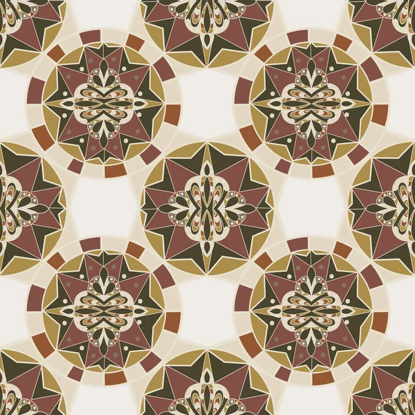 Kaleidoskop nahtloser Musterabstrakt — Stockfoto