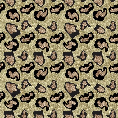 Soyut hayvan desenli pırıl pırıl pırıl pırıl pırıl pırıl pırıl bir desen.