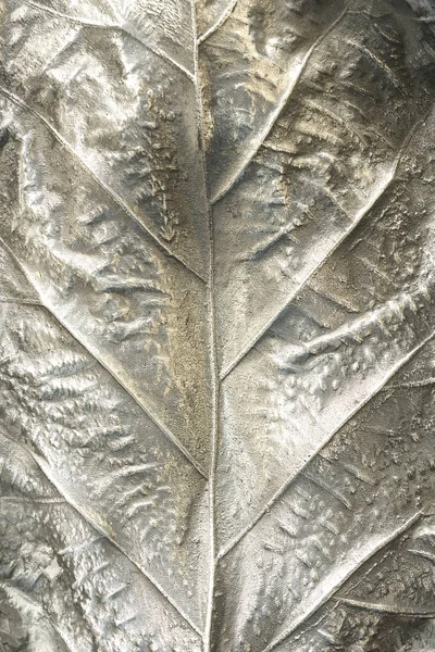 Sliver leaf background texture — Stock Photo, Image